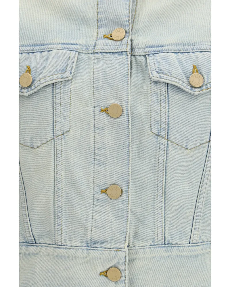 Jacob Cohën Women's Denim Jacket Medium Blue Cotton Blue