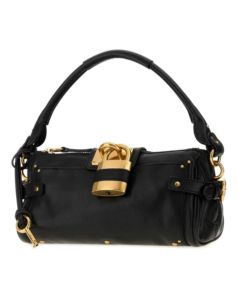 Chloé Women's Black Leather Paddington Shoulder Bag Borse A Tracolla Black