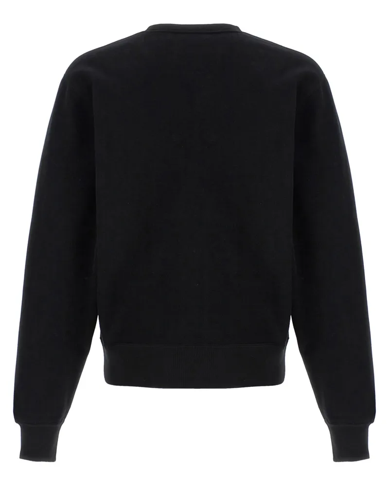 Saint Laurent Men's Black Cotton Sweatshirt Clothing Black