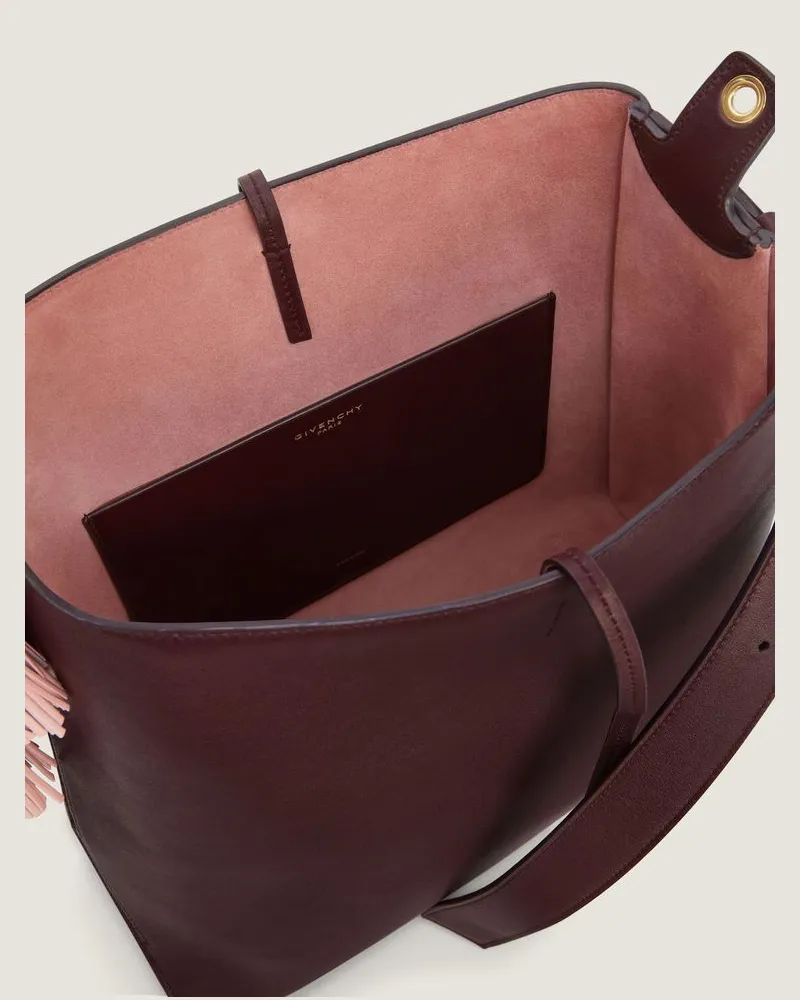 Givenchy Unisex Giv H25 Bag Bordeaux Cuir De Veau Bordeaux