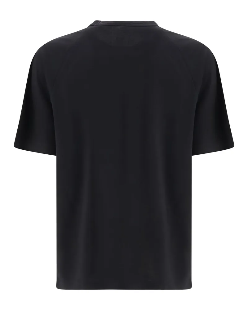 Y-3 Men's Short-Sleeve T-Shirt With 3 Stripes Black T-Shirts And Polos Black
