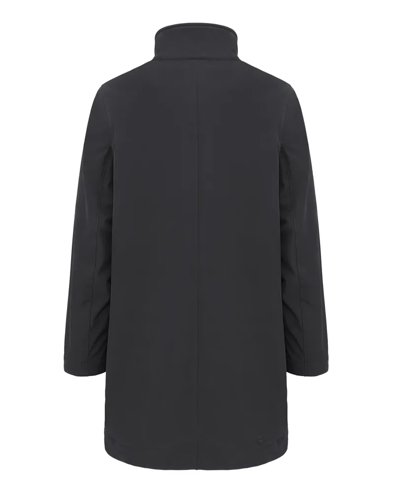 Colmar Men's Parka 3-Layer Stretch Black Polyester Jacket Black