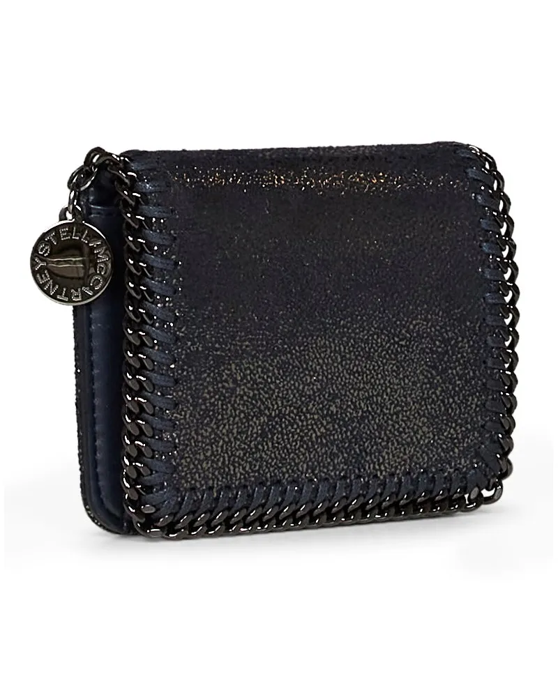 Stella McCartney Falabella Wallet — Navy Navy