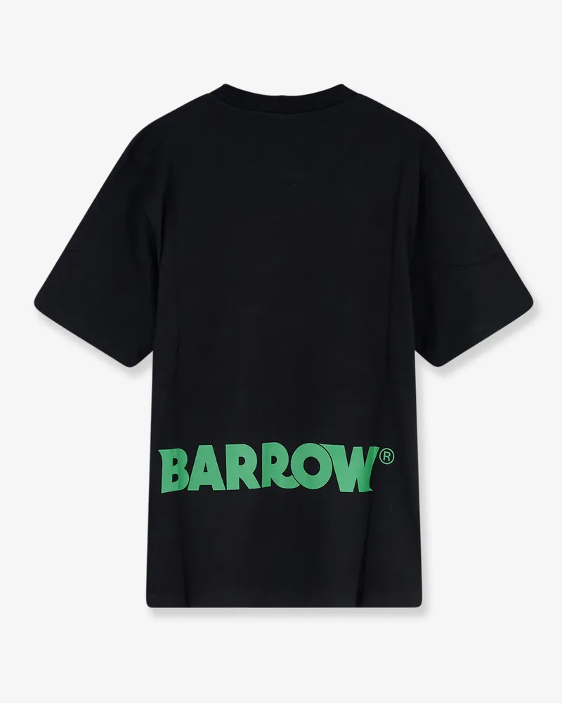 BARROW Men's T-Shirt Cotton Black T-Shirts And Polos Black