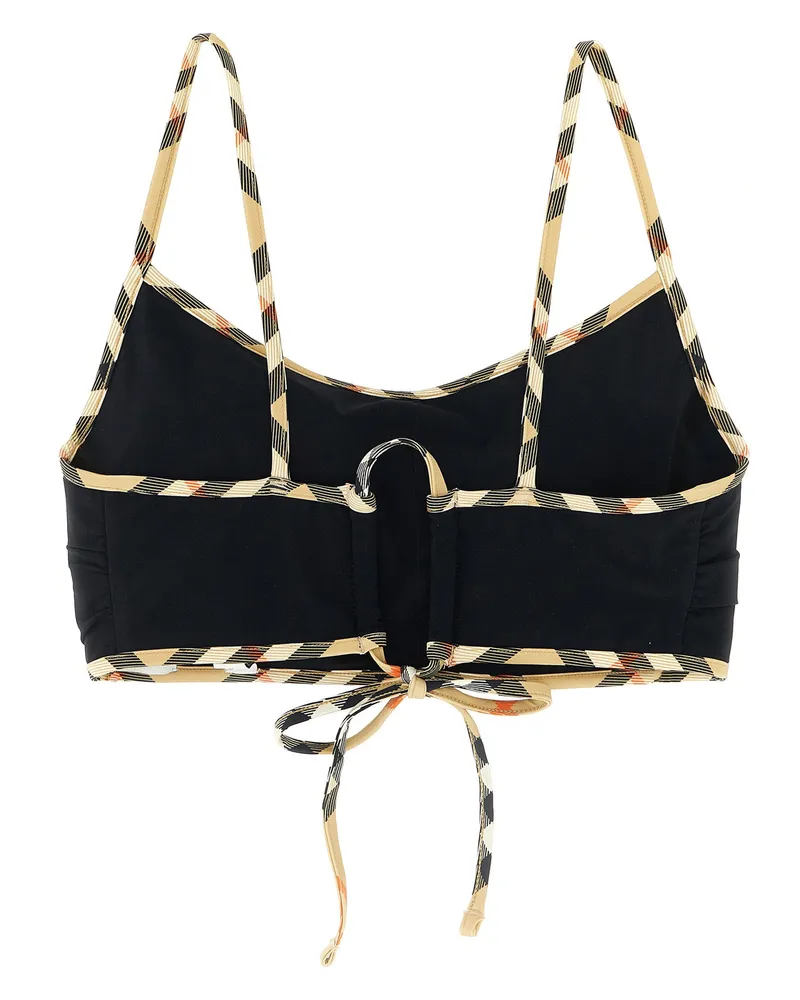 Burberry Starla Bikini Top — Black Black