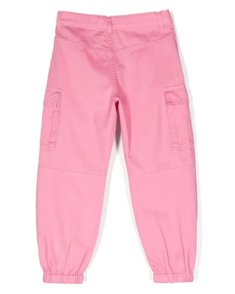 Versace Cotton Trousers — Pink Pink