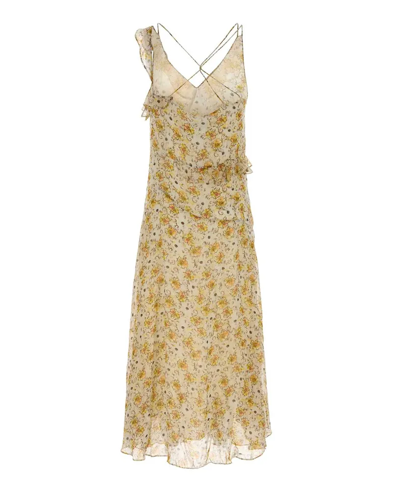 Étoile Isabel Marant Luxie Dress — Yellow Yellow