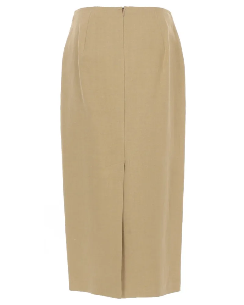 Max Mara Veranda Skirt — Beige Beige