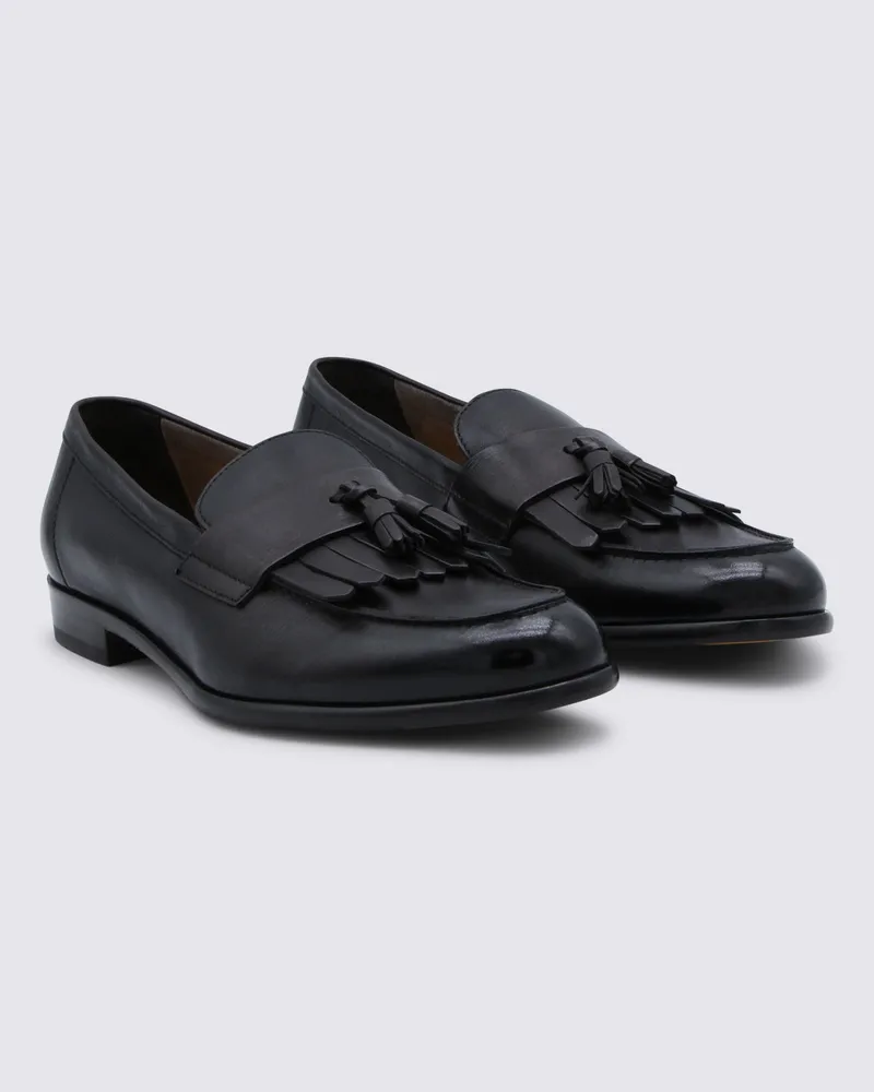 Doucal´s Men's Flat Shoes Marrone Testa Di Moro _cover Le Sole El Brown