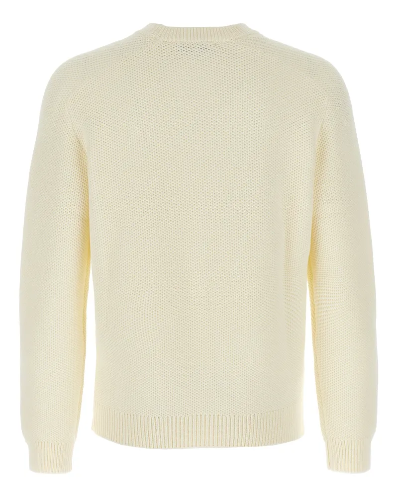 Kitsuné Men's White Cotton Cardigan Clothing White