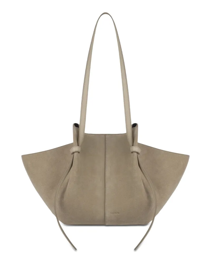 YUZEFI Women's Small Mochi Bag Beige Shoulder Beige
