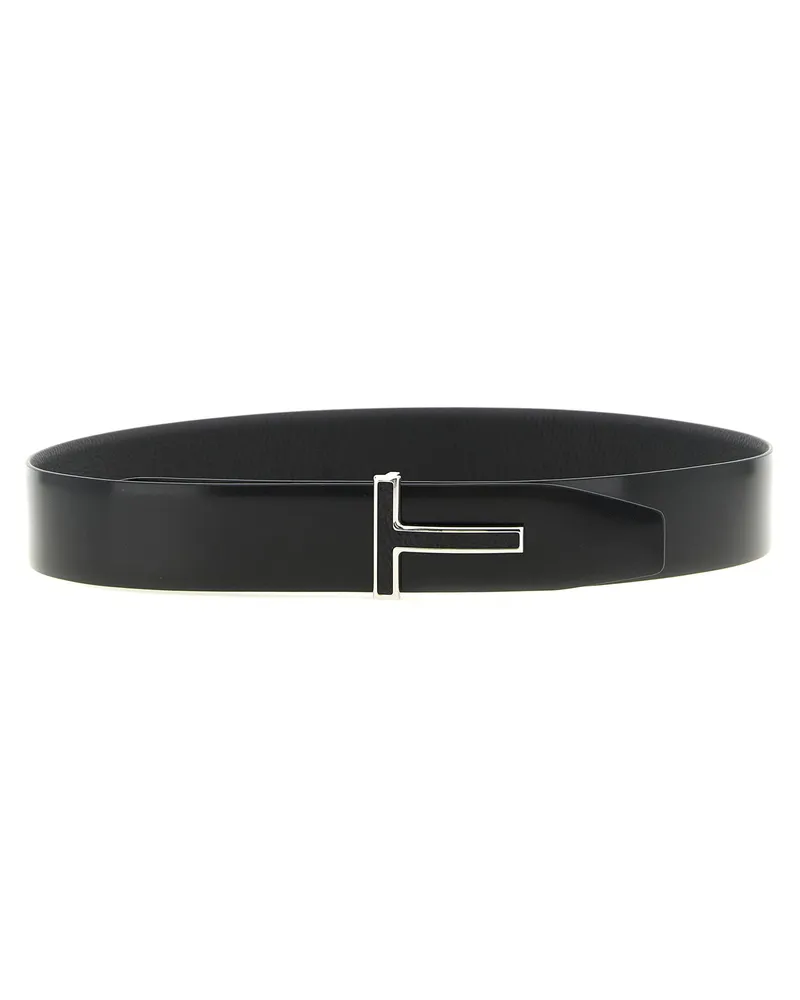 Tom Ford Icon Belt — Black Black