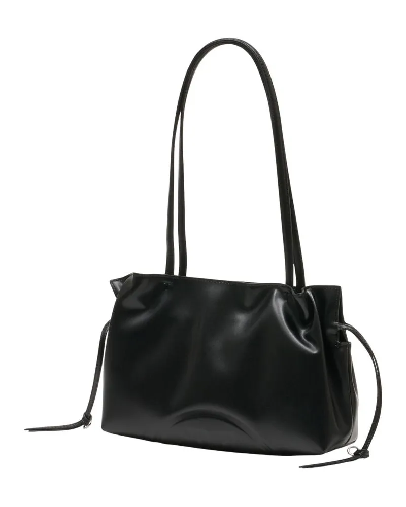 Tory Burch Women's Ella Small Shopper Shoulder Bag Black Synthetic Black