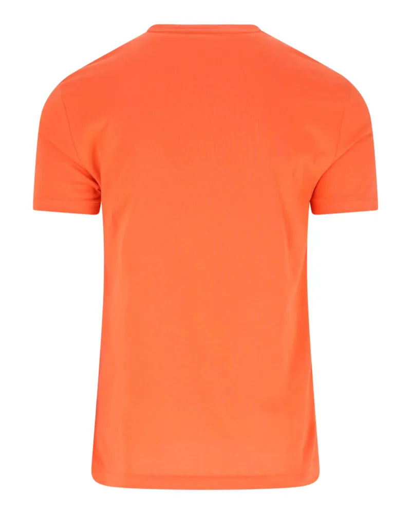 Ralph Lauren Men's T-Shirts And Polos Orange Cotton Orange