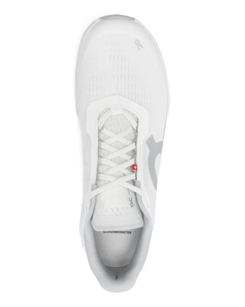 ON Men's Sneakers Cloudmonster 1 White Trainers White