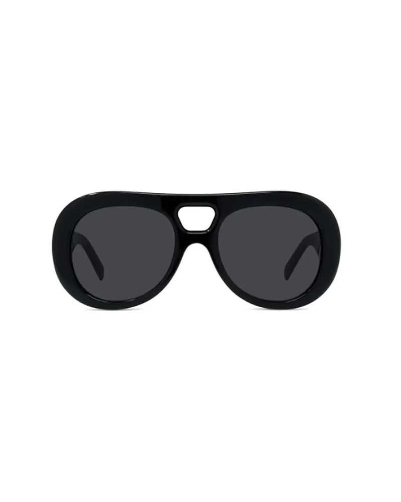 Givenchy Unisex Sunglasses Black Acetate Black