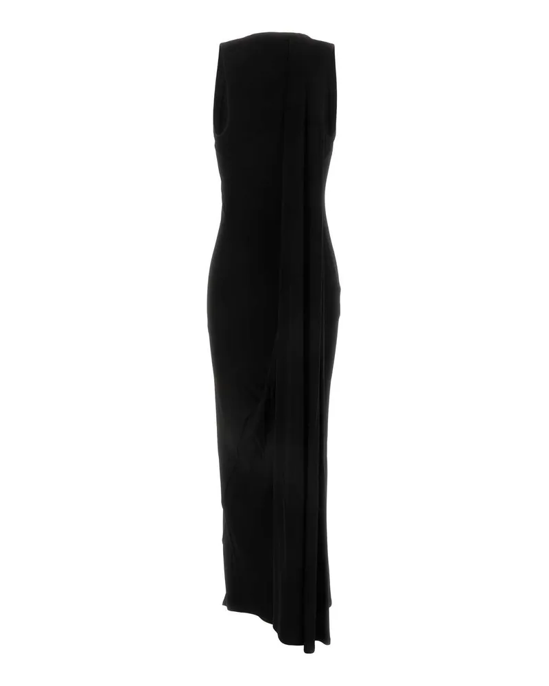 Balenciaga Women's Black Stretch Viscose Dress Abiti Black