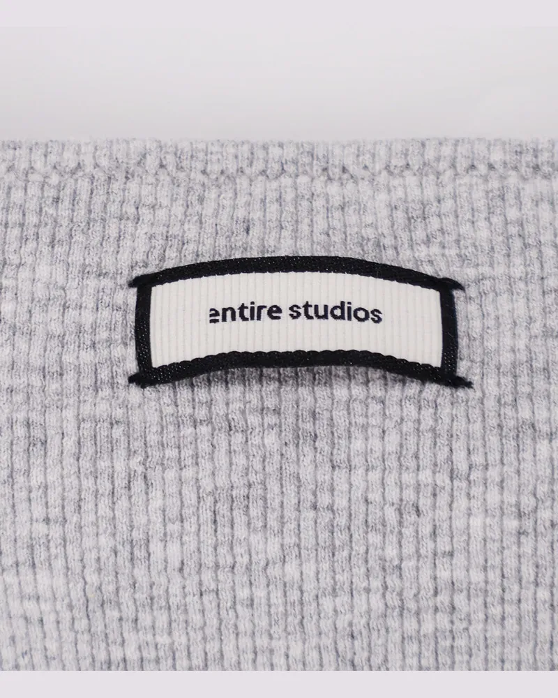 Entire Studios Women's Tank Top Ribbed Cotton Grey T-Shirts & Jerseys Gray