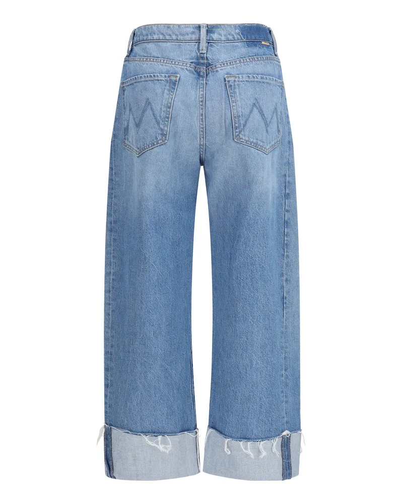 Mother Women's Half-Pipe Jeans Last Bite Cotton Blue
