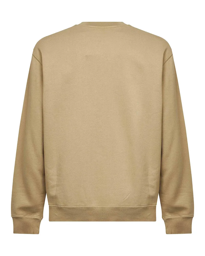 Jacquemus Men Sweatshirt The Gros Grain Beige Cotton Sweatshirts Sweater Beige