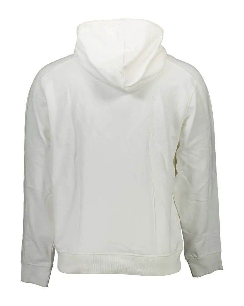 Calvin Klein Organic Cotton Logo Hoodie — White White
