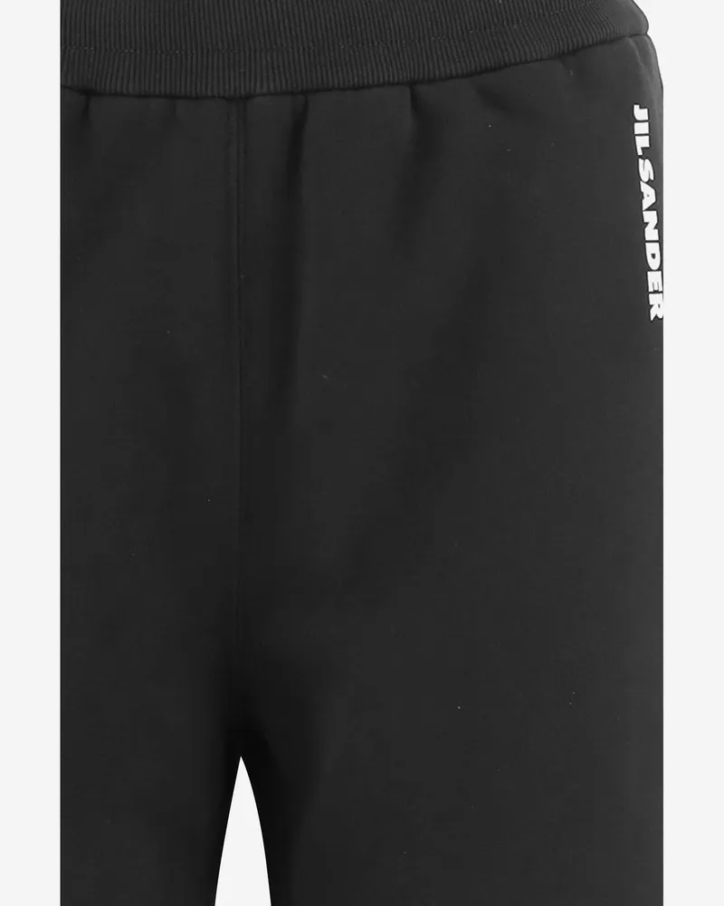 Jil Sander Women's Trousers Cotton Black Black