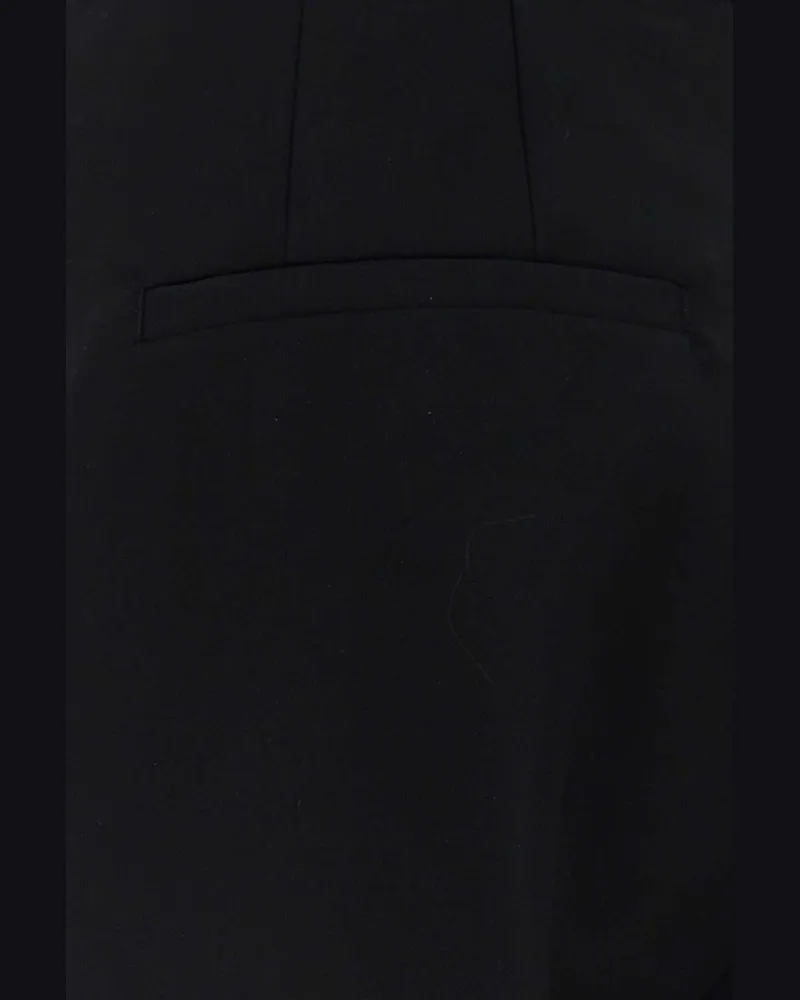 Dries van Noten Wool Mohair Trousers — Black Black