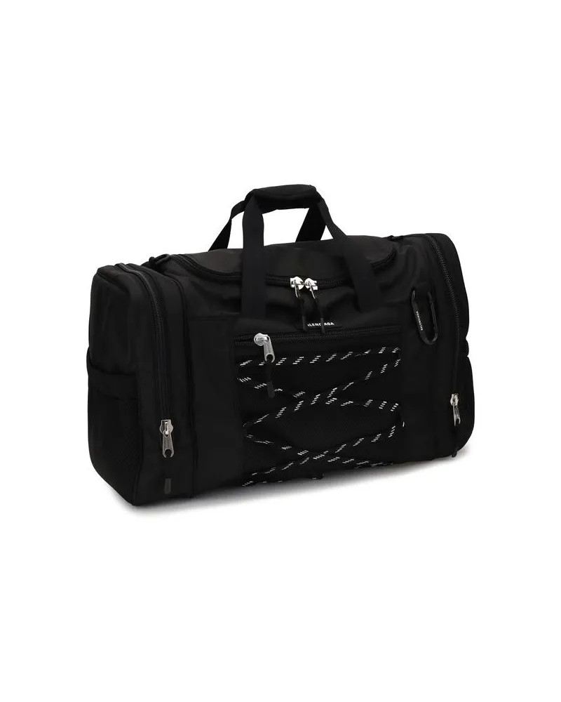 Balenciaga Men's Black Calf Leather Bos Taurus Shoulder Bag Black