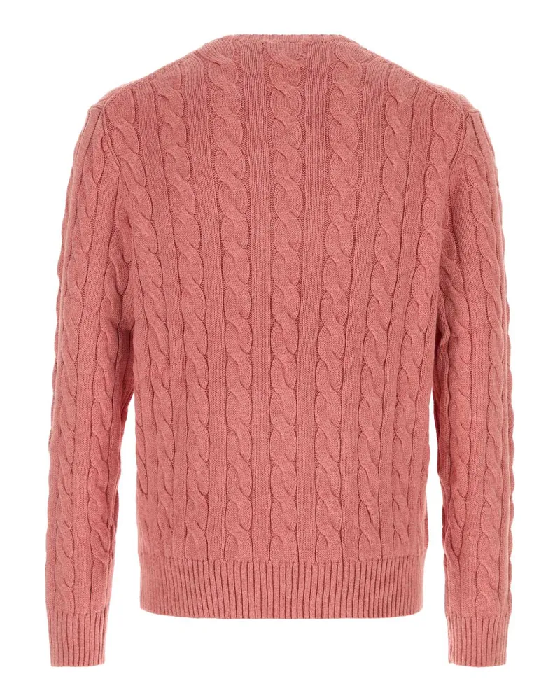 Ralph Lauren Driver Sweater — Pink Pink