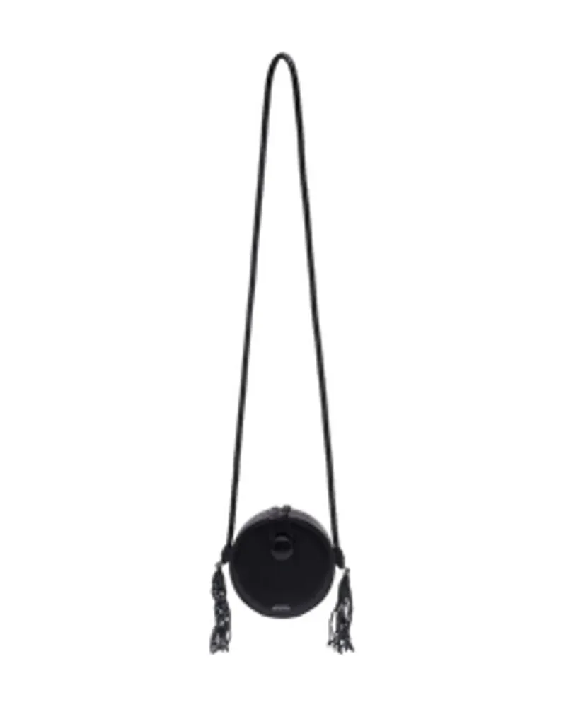 Isabel Marant Women's Houna Crossbody Bag Black Calfskin Black