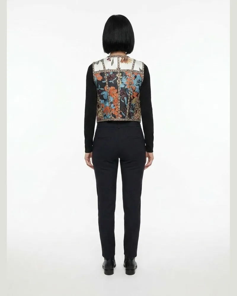 Dolce & Gabbana Women's Multicolor Polyamide Waistcoat Clothing Multicolor