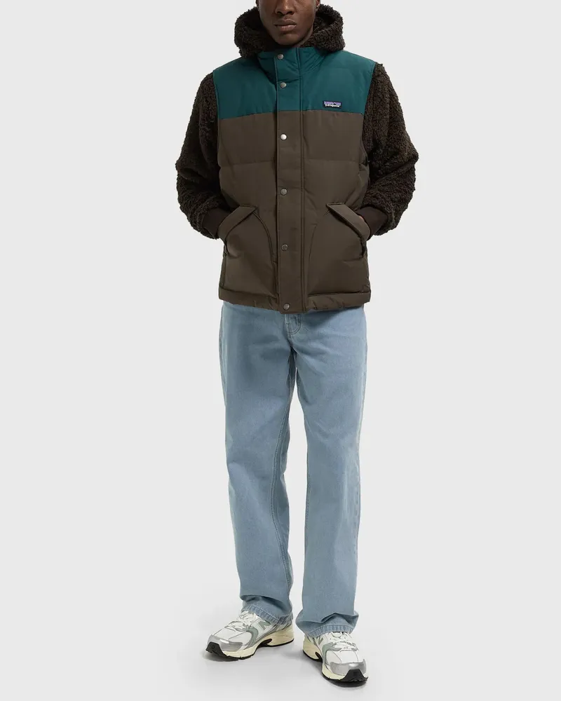Patagonia Men Downdrift Logo Vest Multiple Colors Clothing > Coats & Jackets Brown