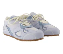 Women's Sneaker Blue Calfskin