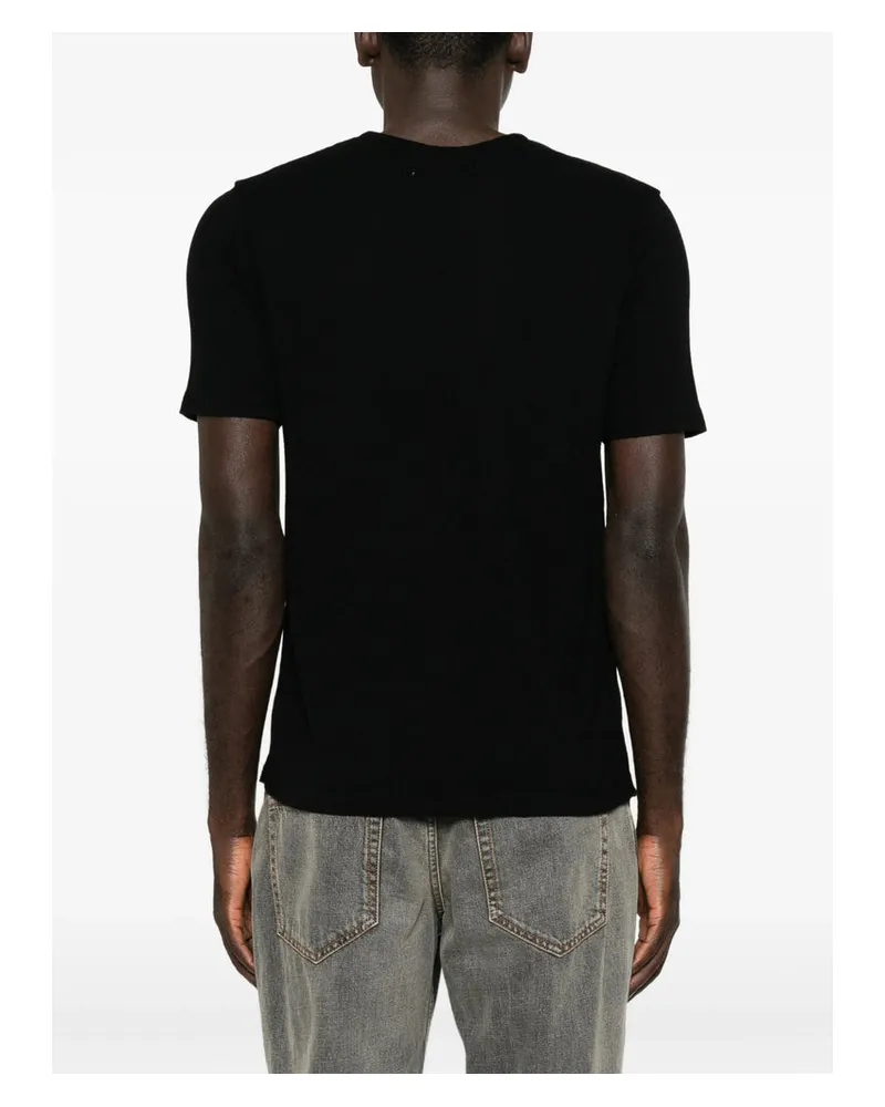 Vivienne Westwood Orb-Embroidered Organic Cotton T-Shirt — Black Black