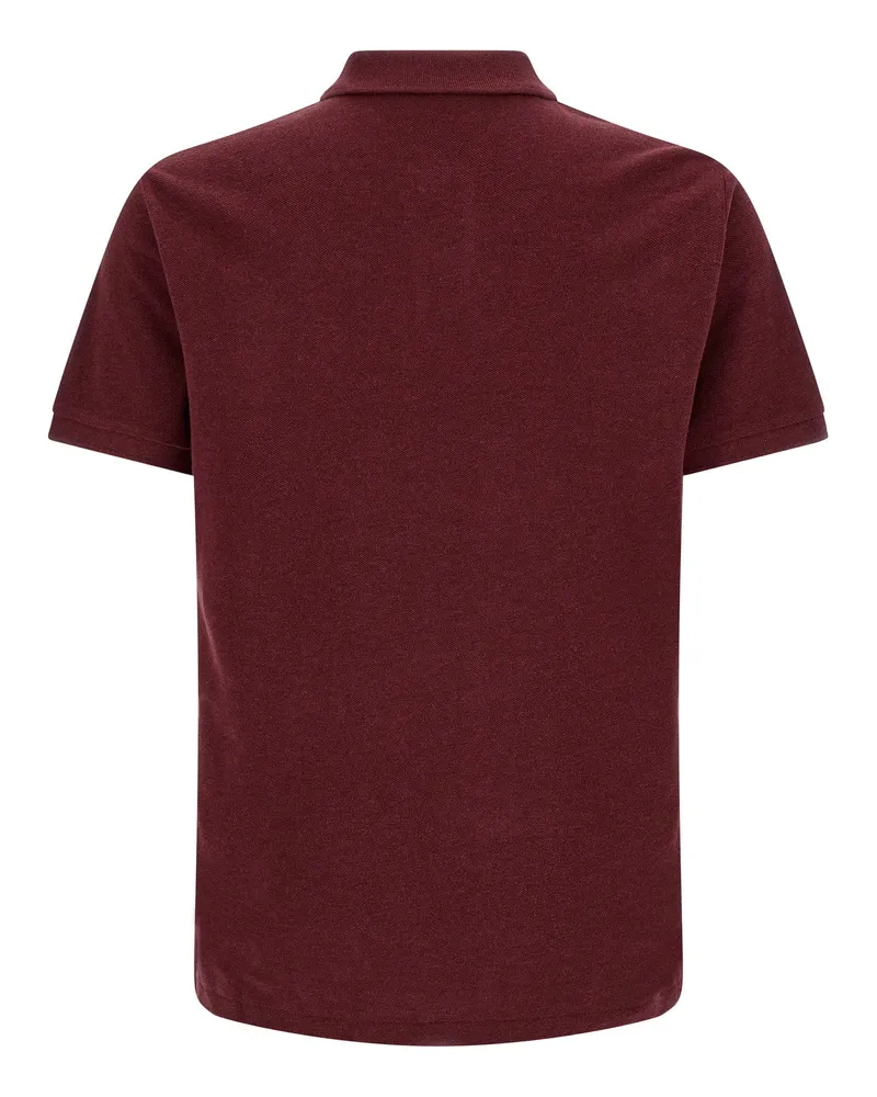 Ralph Lauren Cotton Piqué Polo — Burgundy Burgundy