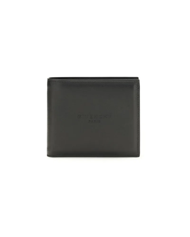 Givenchy Bifold Calf Leather Wallet — Black Black