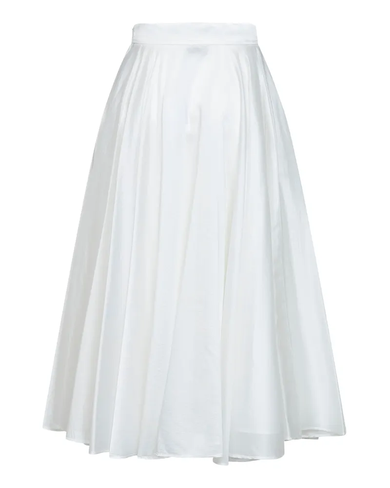 Blanca Women's Midi Skirt Geliux White Lyocell White
