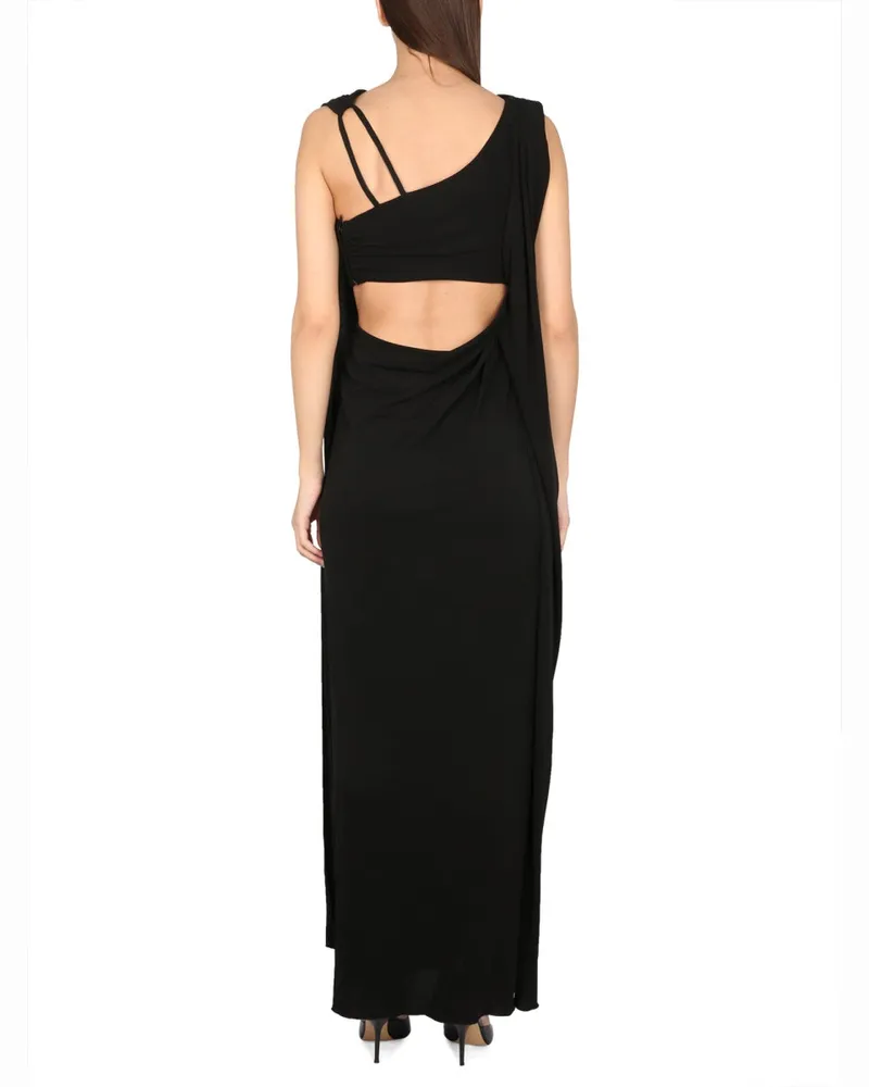 Alberta Ferretti Dress — Black Black
