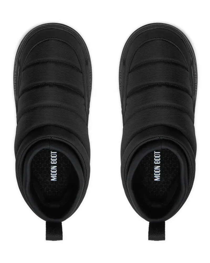 Moon Boot Park Slip-On Sneaker — Black Black