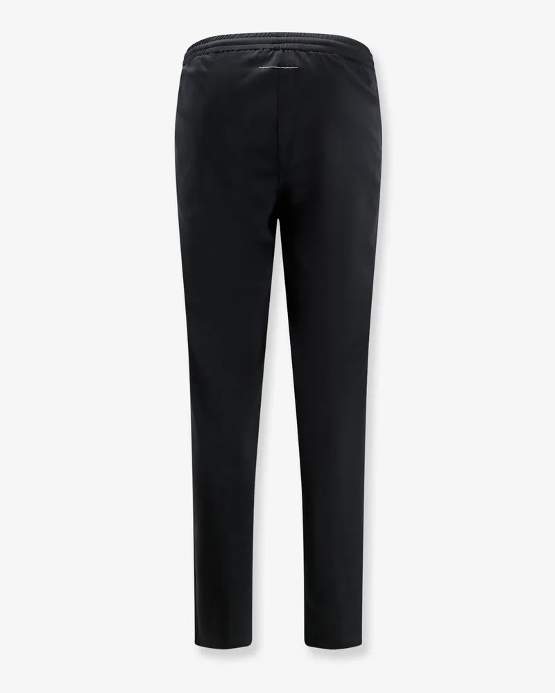 Maison Margiela Women Jogging Trousers Quilted Black Polyester Black