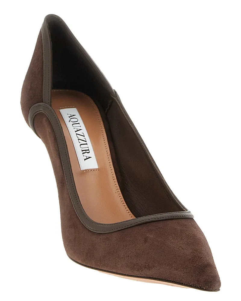 Aquazzura Plush Pump — Brown Brown