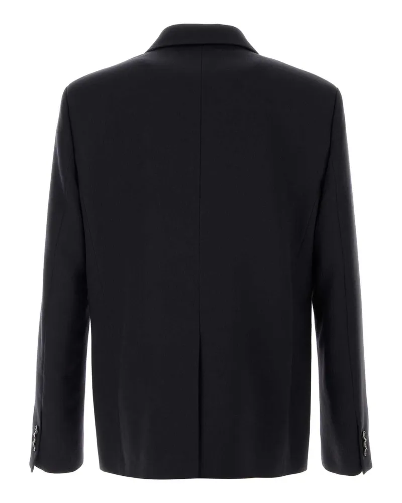Loewe Men's Wool Blazer Navy Blazers Navy