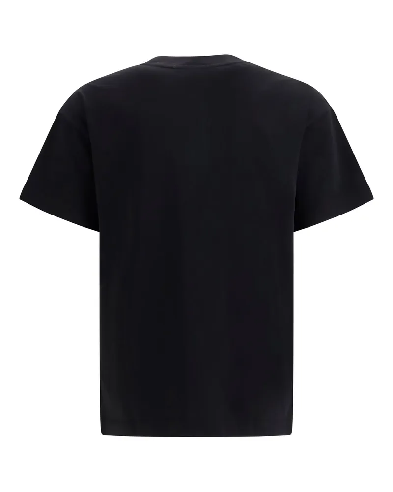 Palm Angels Men's Palm Island T-Shirt Black-Multicolor Cotton T-Shirts And Polos Black