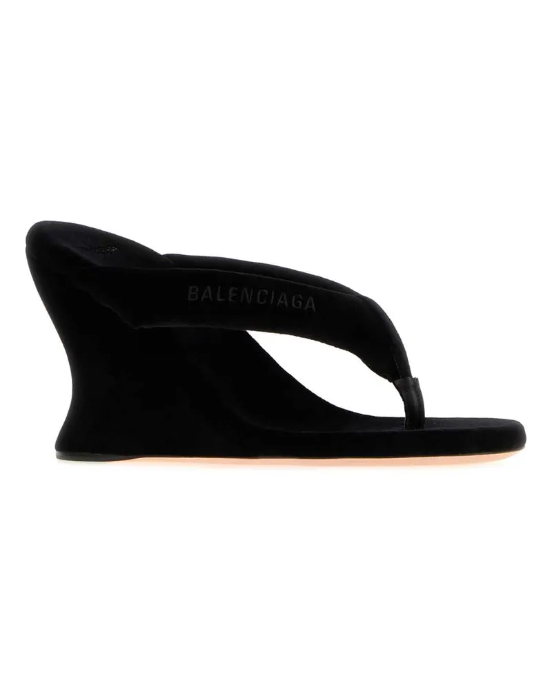 Balenciaga Black Scarpe Con Tacco Sandal Black