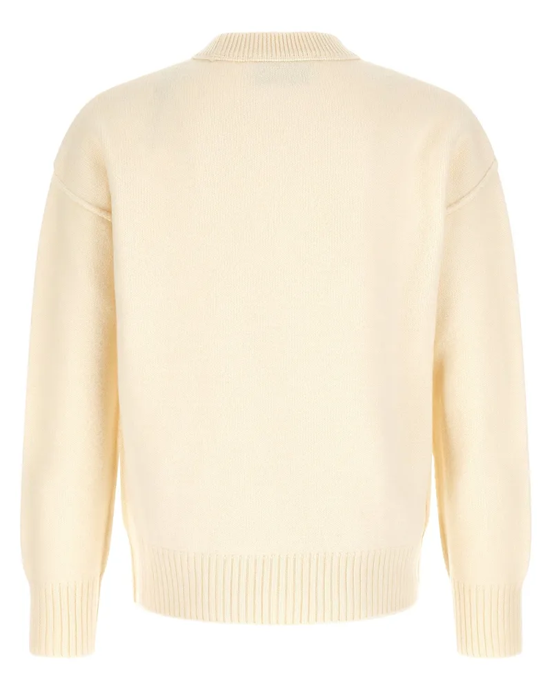 AMI Paris Sweater — Cream Cream