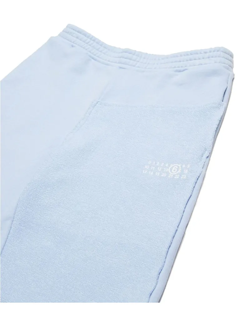 Maison Margiela Pure Cotton Shorts — Blue Blue