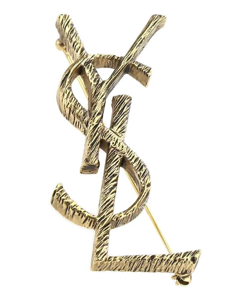 Saint Laurent Women's Opyum Brooch 8069 Spille Accessory Gold