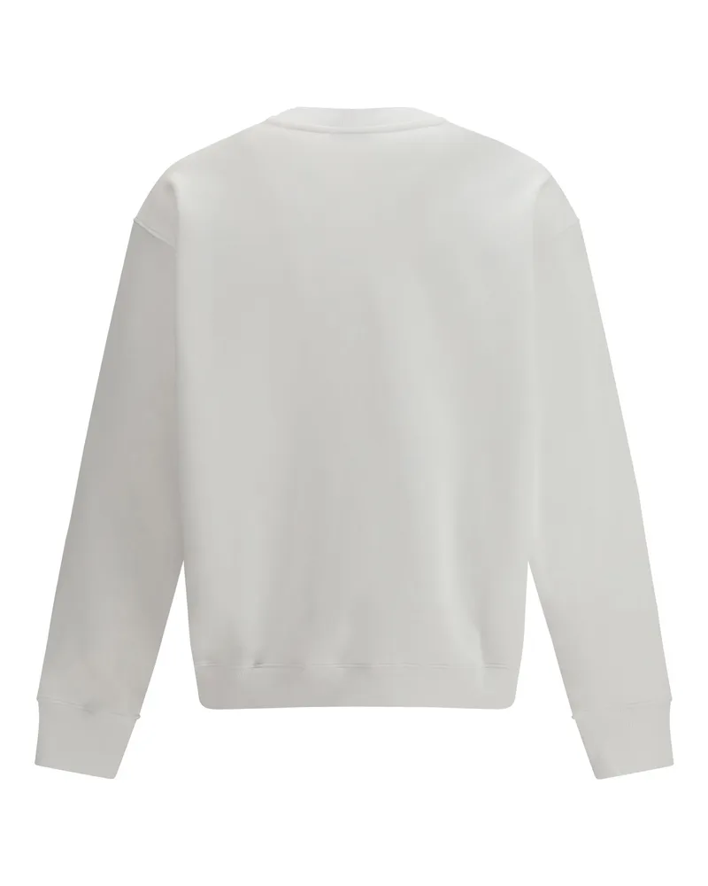 Moschino Men's Sweatshirt Organic Cotton White Sweatshirts Sweater White