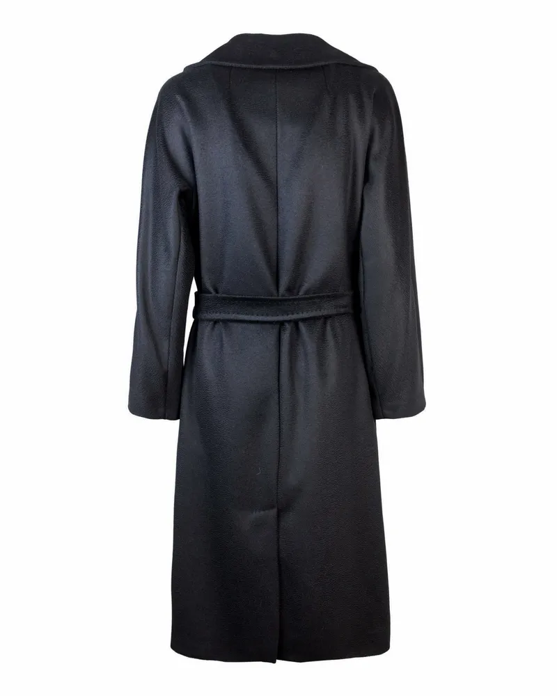 Max Mara Resina Coat — Black Black