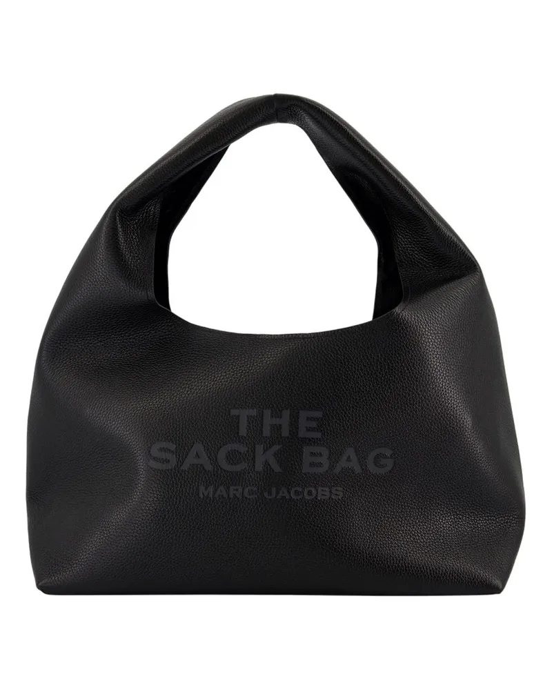 Marc Jacobs Women's Pebbled Leather Shoulder Bag Black Cowhide Black